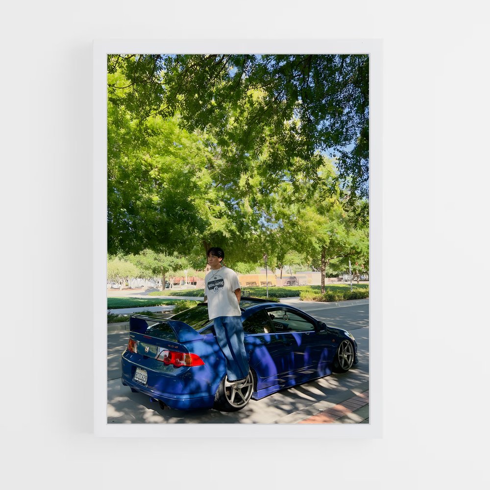 Poster Street Style Blue – affiche Acura (vue 3)